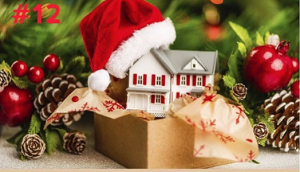 List House During The Holidays